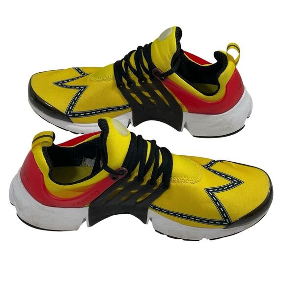 Nike Air Presto Shoes Road Race Speed Yellow/Black/Red Men’s Size 11 - Picture 1 of 9